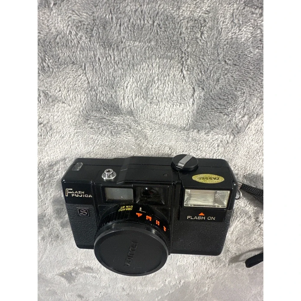 Vintage Flash Fujica S 35mm Film Camera Fujinon 38mm f/4 Lens (PARTS ONLY)